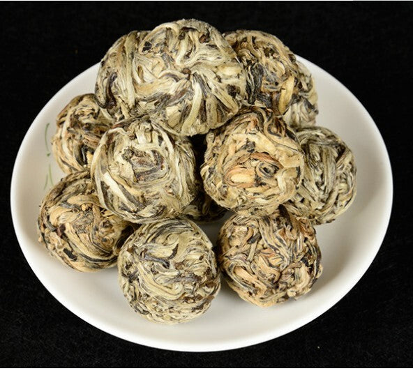 D BaiHao Ball Shaped tea Bai Hao Yin Zhen Handmade Silver Needle Pearl White Tea