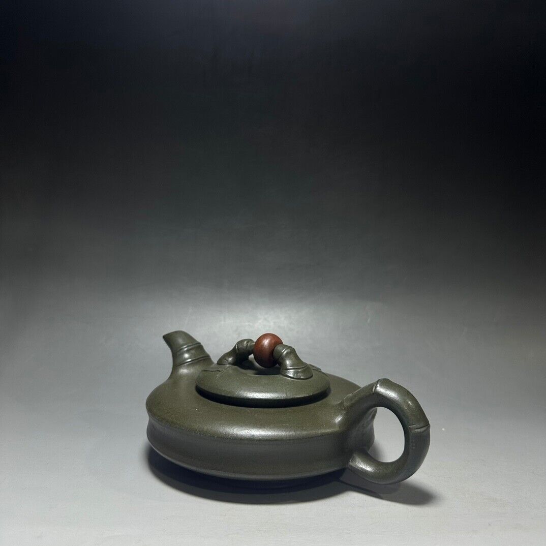 Chinese Yixing Zisha Clay Handmade Exquisite Teapot（时来运转 底款：陈鸣远）