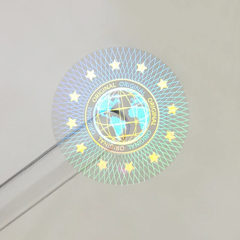 Holographic Stickers 2000Pcs Plastic Warranty Tamper Proof Security Label Decals