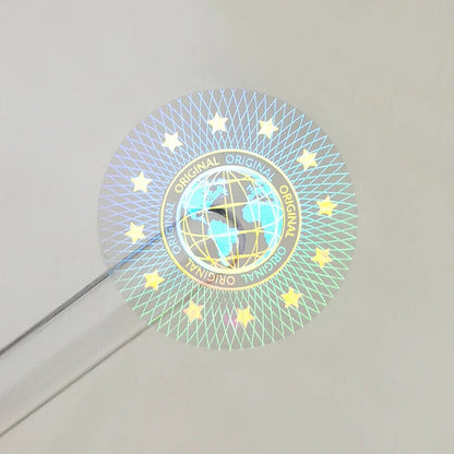 Holographic Stickers 2000Pcs Plastic Warranty Tamper Proof Security Label Decals