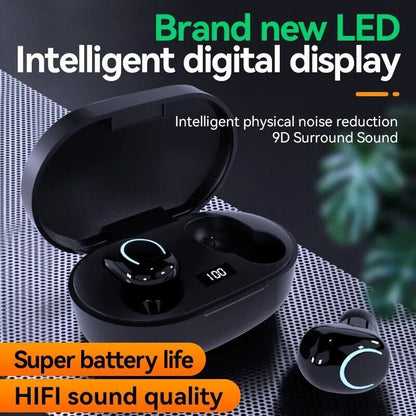 Bluetooth 5.0 Wireless TWS Earbuds Headphone Headset Noise Cancelling Waterproof