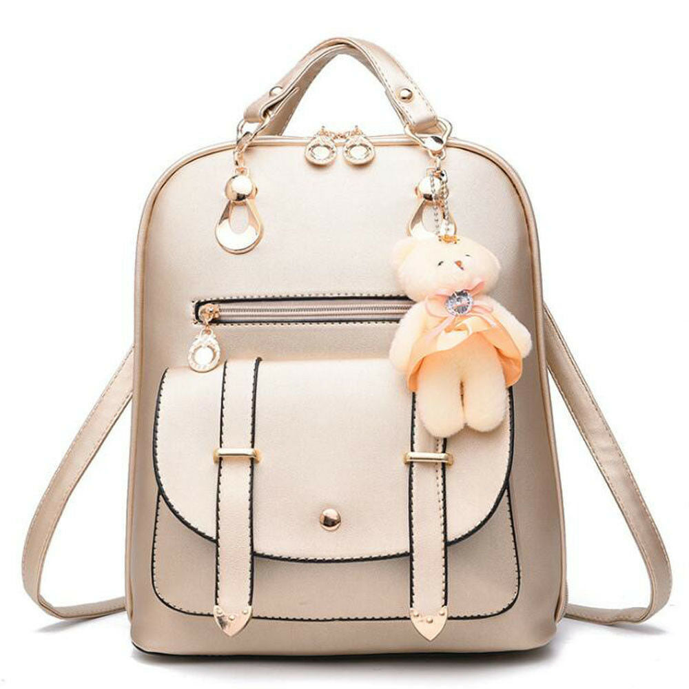 Womens Ladies Backpack Handbag Shoulder Travel School Bags Girl Rucksack Satchel
