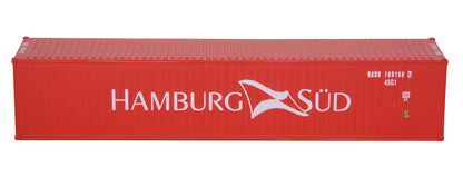 1:87 HAMBURG SUD 40GP Metal Shipping Container Model Toy Home Office Decor Gift
