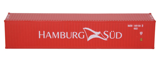 1:87 HAMBURG SUD 40GP Metal Shipping Container Model Toy Home Office Decor Gift