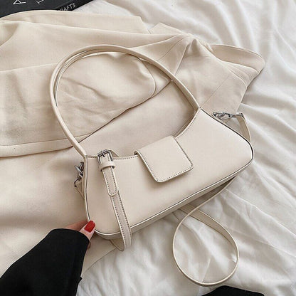 PU Leather Crossbody Side Bag Women Fashion Shoulder Handbag Purses