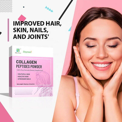 Collagen Peptides Powder Drink Whitening Glow Enzymes Proteins Powder 6g*20bags