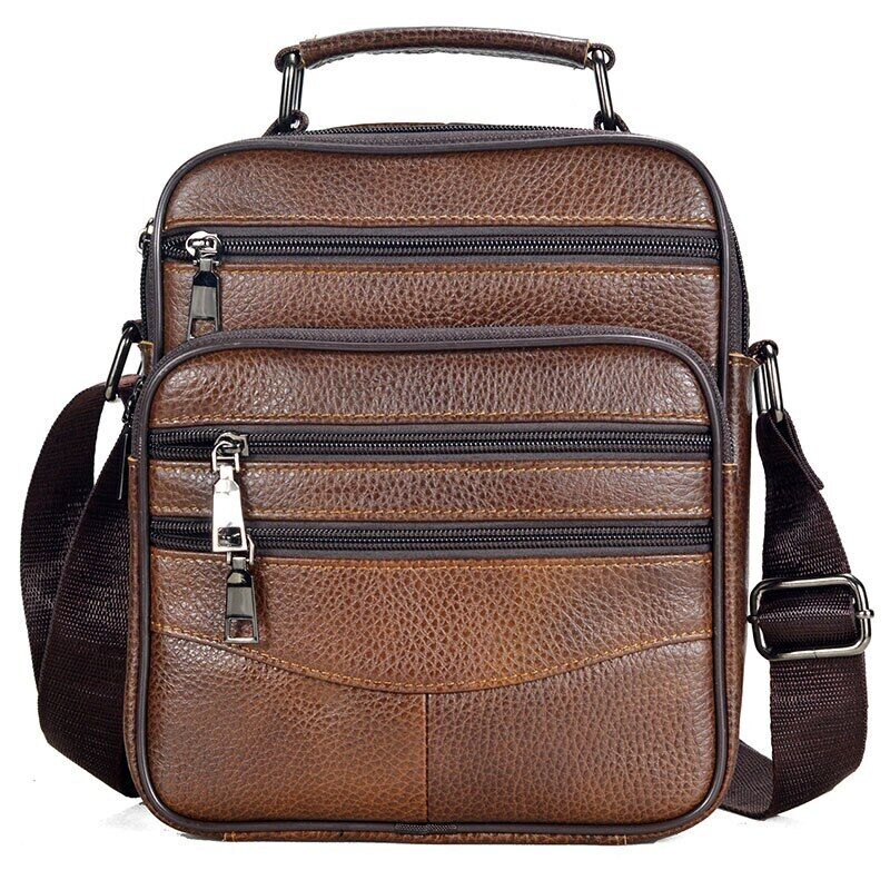 Men Bags Genuine Leather Handbags Man Male Crossbody Bag Shoulder Bag