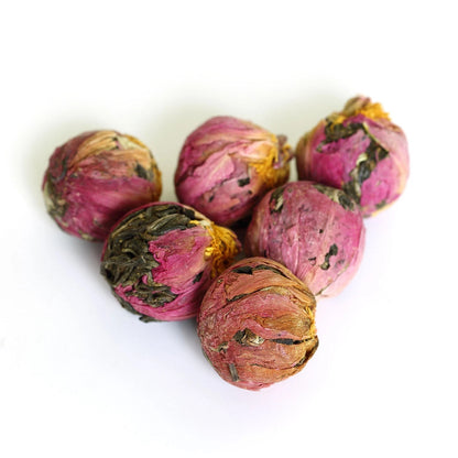 500g 2017 Year Peony Flowers Yunnan Bulang puer Pu'er Puerh Tea Raw Ball Tuo