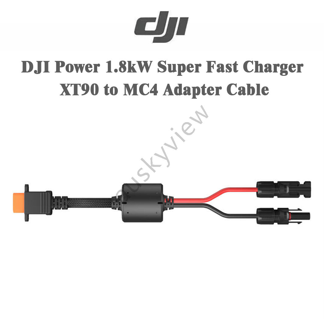 DJI Power 1.8kW XT90 to MC4 Adapter Cable for Solar/Car Charger