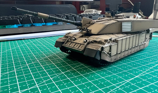 1:72 British Challenger 2 Main Battle Tank Finished MBT Model Static Ornaments