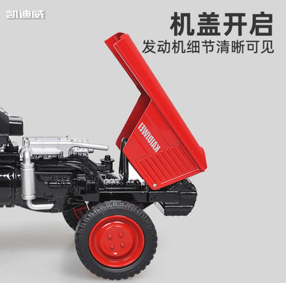 1:18 KAIDIWEI Wheeled Tractor Farm Vehicle Agricultural Machinery Diecast Model