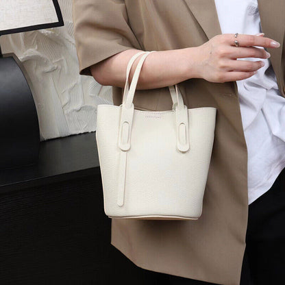 New fashion bag head layer cowhide bag niche design shoulder crossbody bag