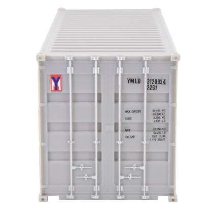 1:35 YANG MING 20GP Shipping Container Model Plastic Office Home Decorate Toy