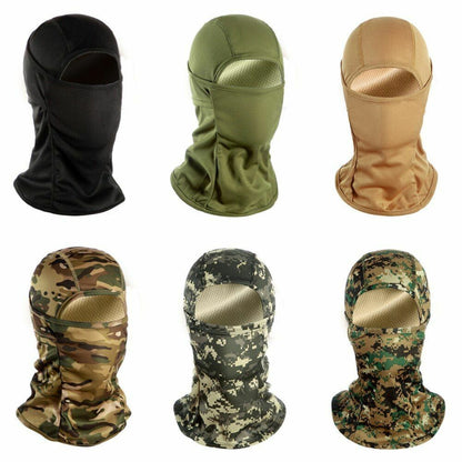 Full Face Cover Mask Balaclava Knited Hat Winter Ski Cycling Beanie Scarves Warm