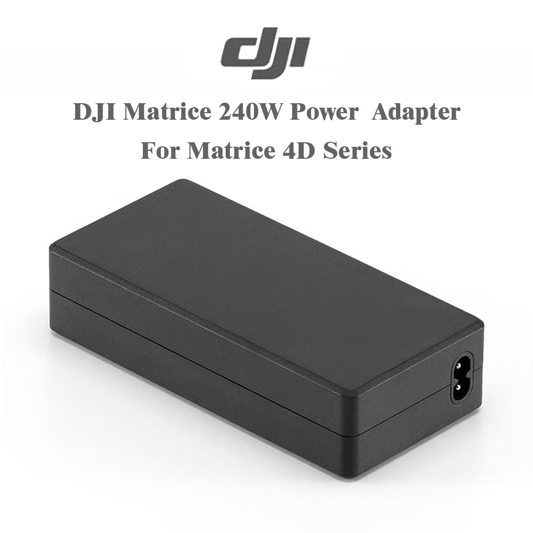 DJI Matrice 240W Power Adapter – Dual SDC/USB‑C, Fast Charge for 4D Series