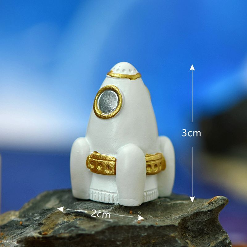 Ant Farm Decoration Resin Mini Astronaut Space Anthill Nesting Landscaping Decor