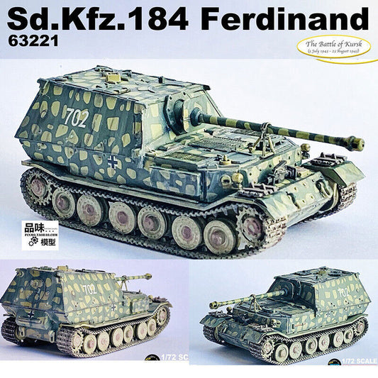 Dragon 1/72 German Sd.Kfz.184 Ferdinand Anti-tank Destroyer Kursk Model 63221