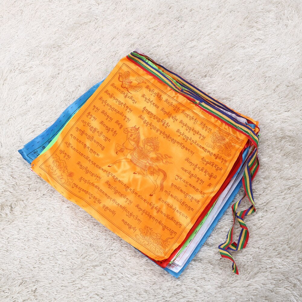 Prayer Flagsbannerflag Buddhism Hanging Nepal Tibet Peace Meditation