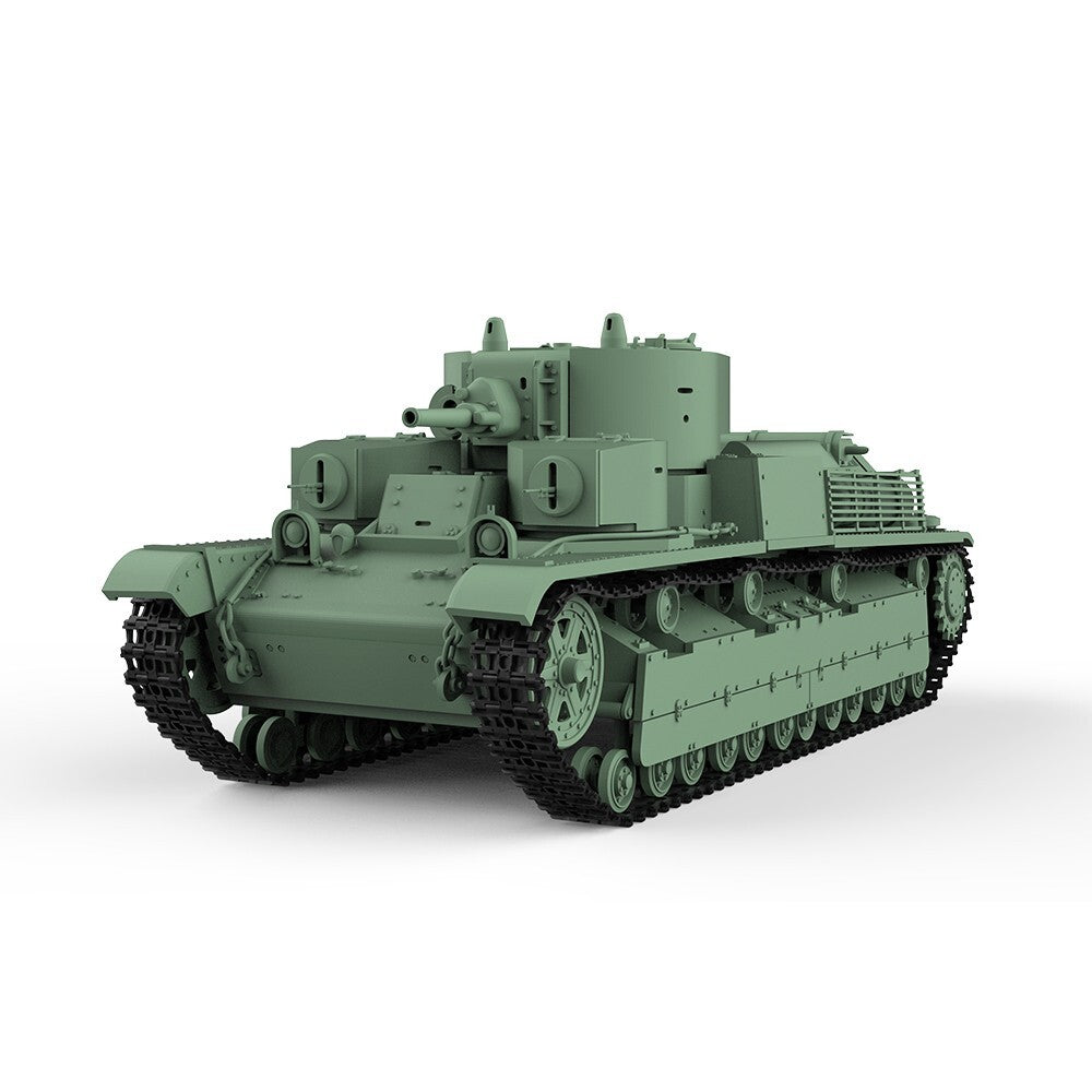 SSMODEL SS72583 1/72 25mm Military Model Kit Soviet T-28 1938 Medium Tank