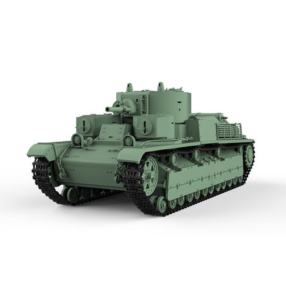 SSMODEL SS72583 1/72 25mm Military Model Kit Soviet T-28 1938 Medium Tank