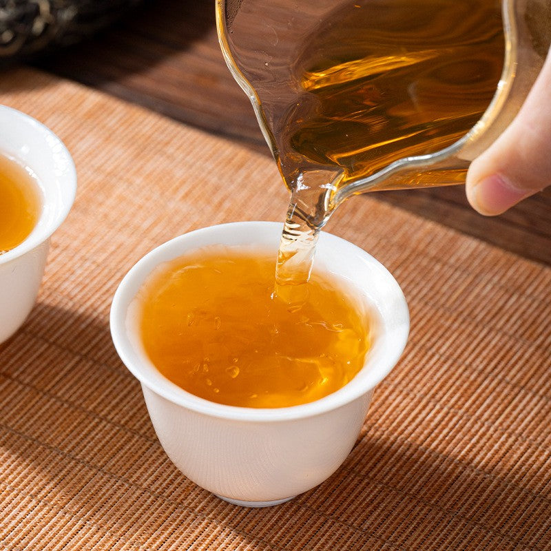 357G Yunnan Yiwu Mint Tang 2022 Mellow Aroma Pu'er Tea Raw Tea Cake -