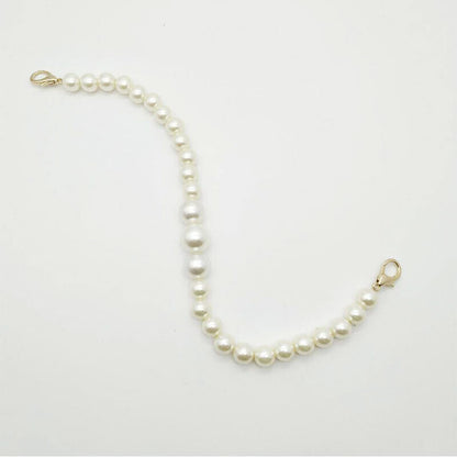 Replacement Bag Wrist Strap Imitation Pearl Wristlet Wallet Purse Clutch Handle⊰