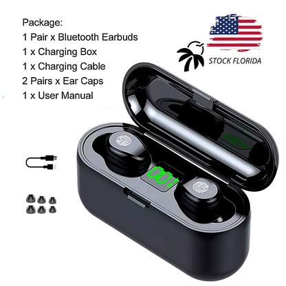 Audifonos Bluetooth 5.0 Inalambricos Auriculares Para Telefonos Celular Tablet
