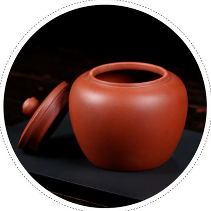 Purple Clay Tea Canister Airtight Tea Storage Container Tea Caddy Moisture-proof