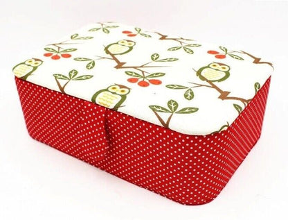 Sewing Tool Kits Multifunction Needles Tape Scissor Threads Home Storage Box Set