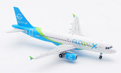 1:200 JC Wings GLOBALX AIRBUS A320 Passenger Airplane Diecast Aircraft Model