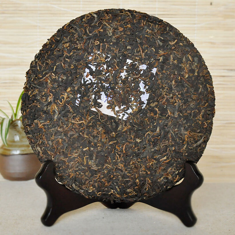 2015 Gao Shan Yun Xiang Pu-erh Cake Beeng TAETEA Dayi Ripe Puer Pu Erh 357g