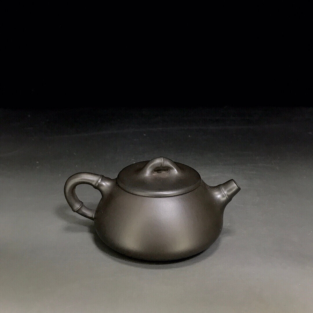 Chinese Yixing Zisha Clay Handmade Exquisite Teapot （石瓢 底款：方開明）