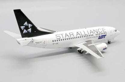 1:200 JC Wings LOT Polish Plane Airlines B737-500 Diecast Aircraft Model
