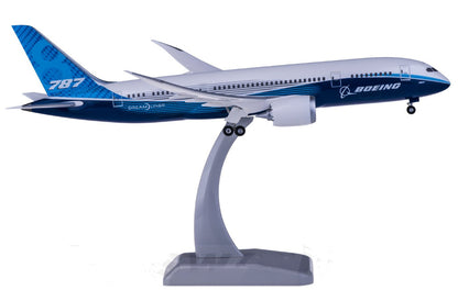 1:200 29CM Hogan BOEING 787-8 Passenger Airplane ABS Plastic Aircraft Model