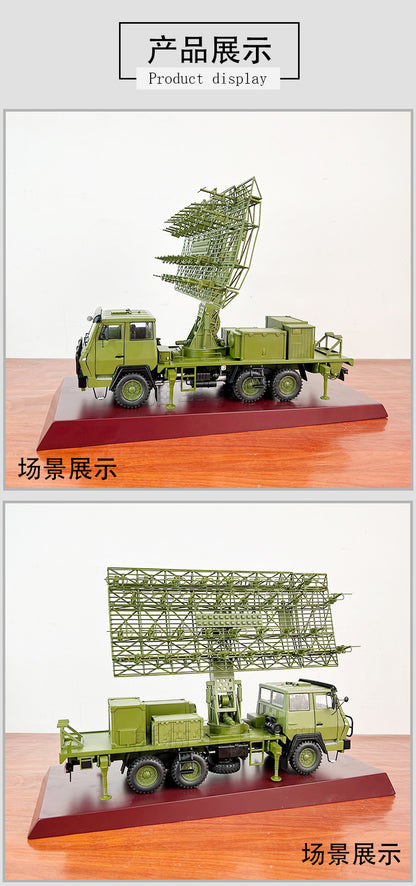 1:30 China 04E Type Flatbed Anti-Aircraft Radar Vehicle Simulation Alloy Model