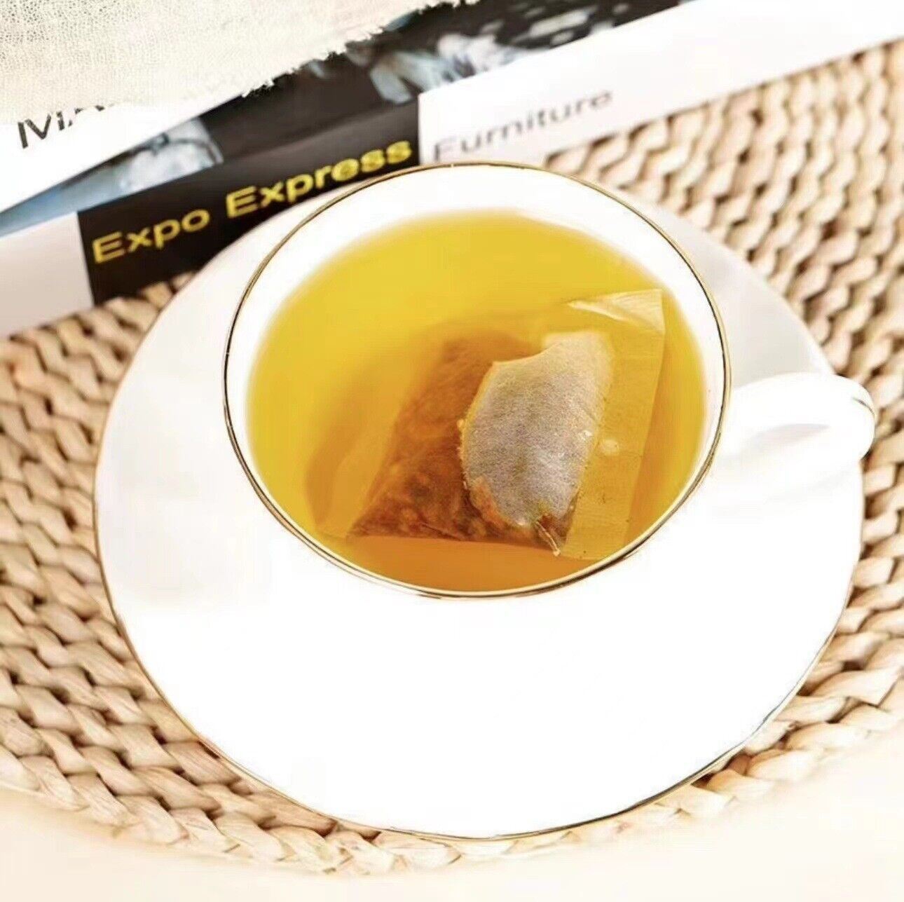 100g Cassia Seed Winter Melon Lotus Leaf Tea Oil Citrus Big Belly Camellia Tea