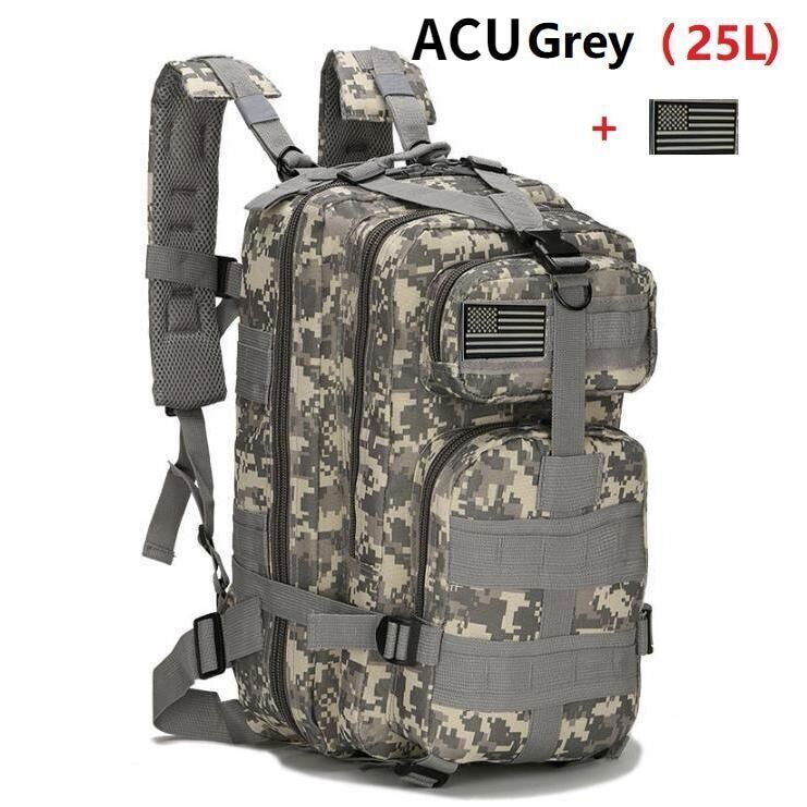 Tactical Backpack Army 3 Day Pack Molle Bag Backpacks Hiking Backpacks Bags
