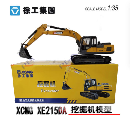 1:35 35CM XGMG XE215DA Excavator Construction Machine Vehicles Diecast Model