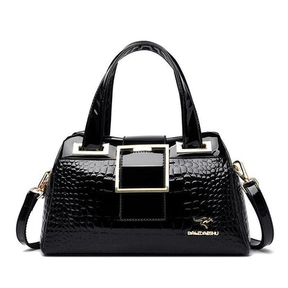 Handbag Crossbody Bags Women Crocodile Pattern Leather Shoulder Bags Casual Bags