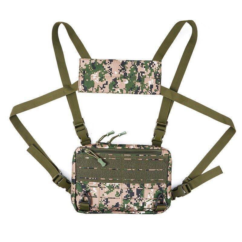 Tactical Chest Bag Men's Vest Bag Army System Kit Bag Backpack Backpack