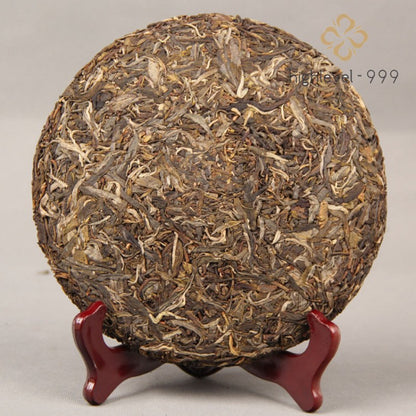 357g Yunnan Pu'er Tea Cake Raw Pu erh Tea Cake Yi Wu Gu Shu Pure Material