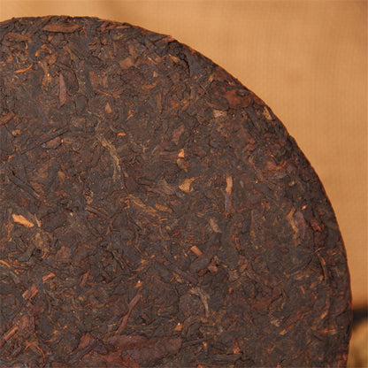357g Yunnan Chinese Pu-erh Tea Cake Ripened Pu'er Tea Health Green Food Puer Tea