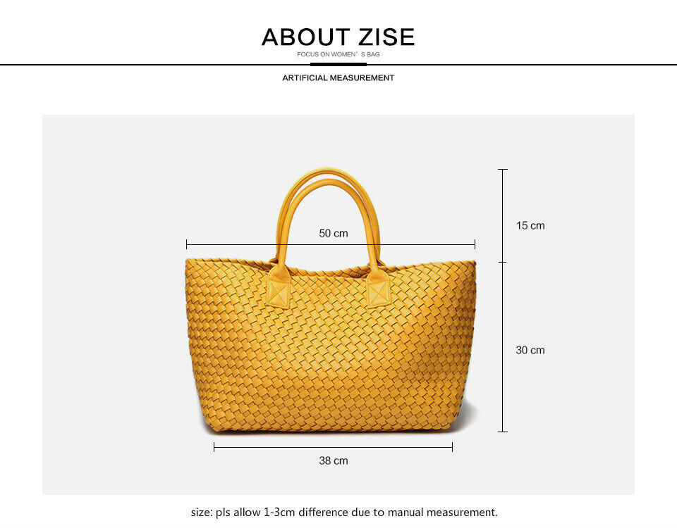 Brand Design Woven Handbags For Women Bales Fashion Tide Weave Hand Shoulder bag