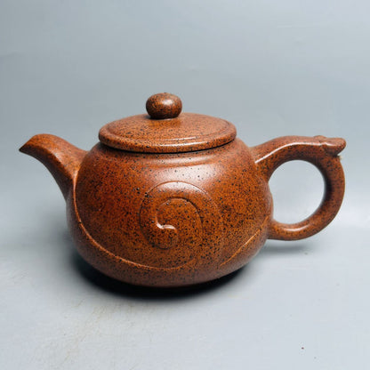 Vintage Chinese Yixing Purple Clay Teapot Zisha Ceremony Gift Teaware Exquisite