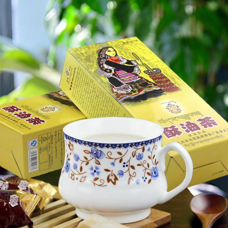 Instant Tibetan Butter Tea Original Salty Flavour Yak Tea Su You Cha 300g