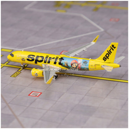 1:400 Phoenix Spirit AIRBUS A320neo Passenger Airplane Diecast Aircraft Model