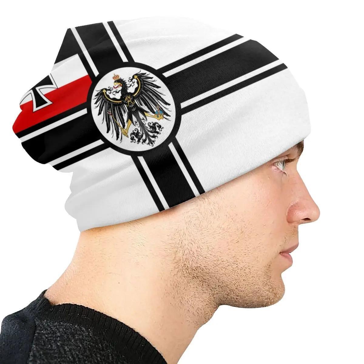 German Empire DK Reich War Flag Beanie Caps Unisex Hats Germany Patriotic Bonnet