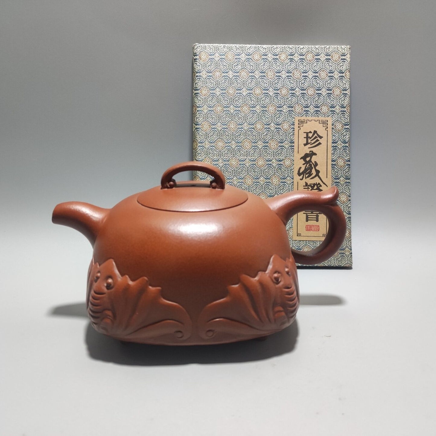 Vintage Chinese Yixing Purple Clay Teapot Zisha Ceremony Fashion Gift Teaware