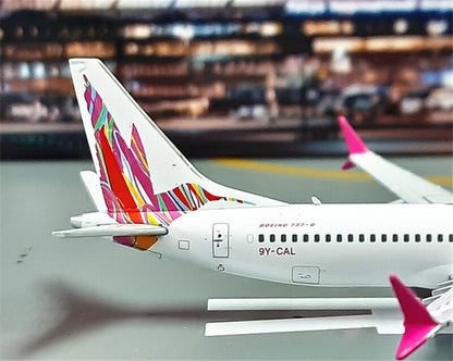 GeminiJets Caribbean Airlines FOR BOEING B737 MAX8 9Y-CAL 1:400 Aircraft Model
