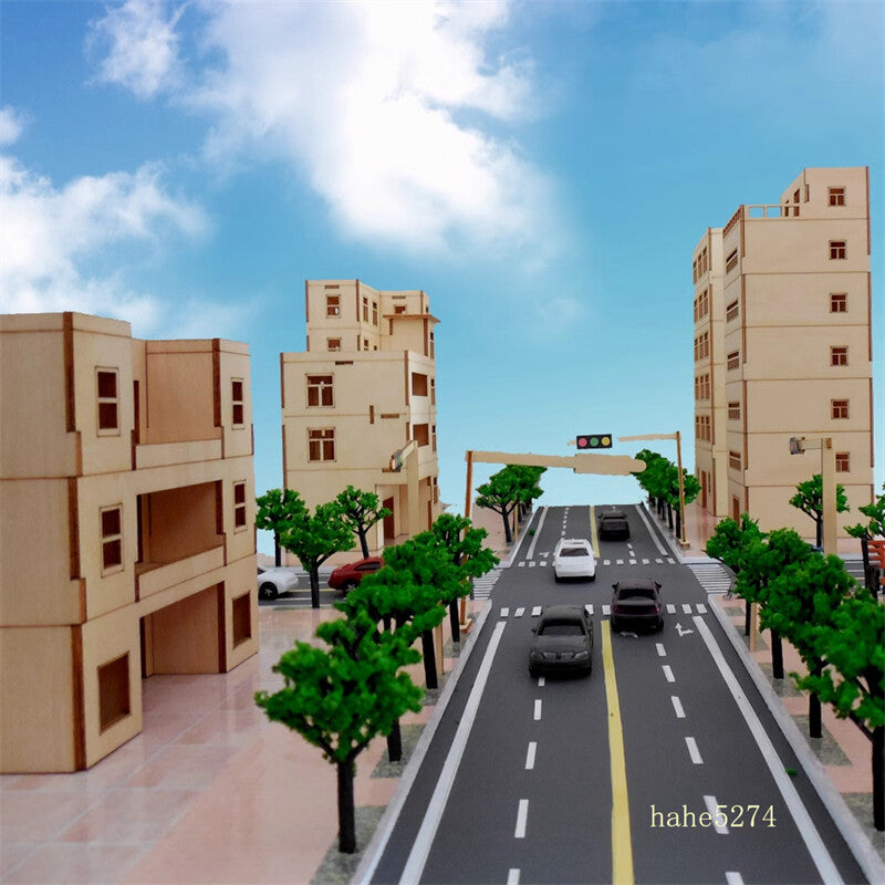 Urban Scene Building Model Handmade DIY Material Set Architecture School Model